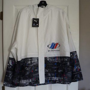 BNWT Puma BMW Motorsports MMS Street Jacket men Size L